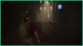 Elena, the main character from Lurking Danger, as she walks down a quiet street, dimly lit by one streetlight. Elena, the main character from Lurking Danger, as she walks down a quiet street, dimly lit by one streetlight.