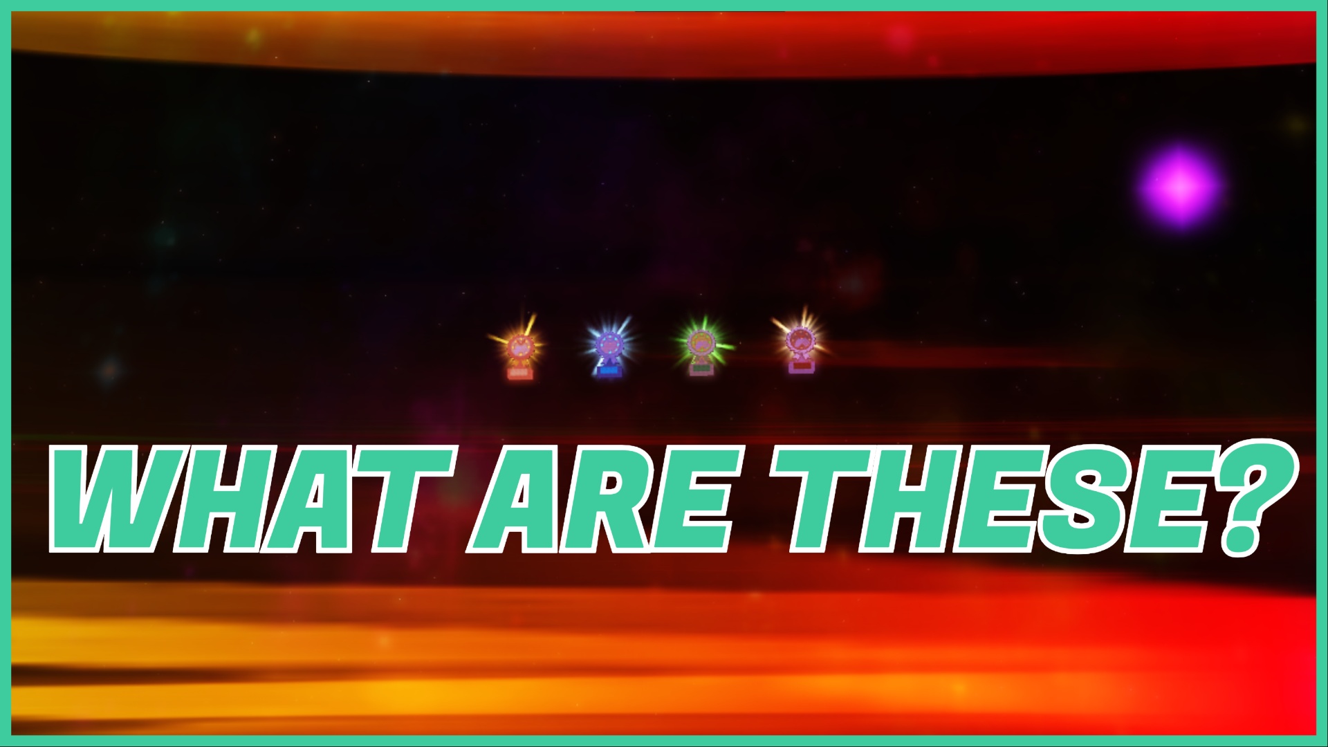 Feature image for our grow a garden 2 floating trophies guide showing them suspended in the air off the main island during the night rainbow event