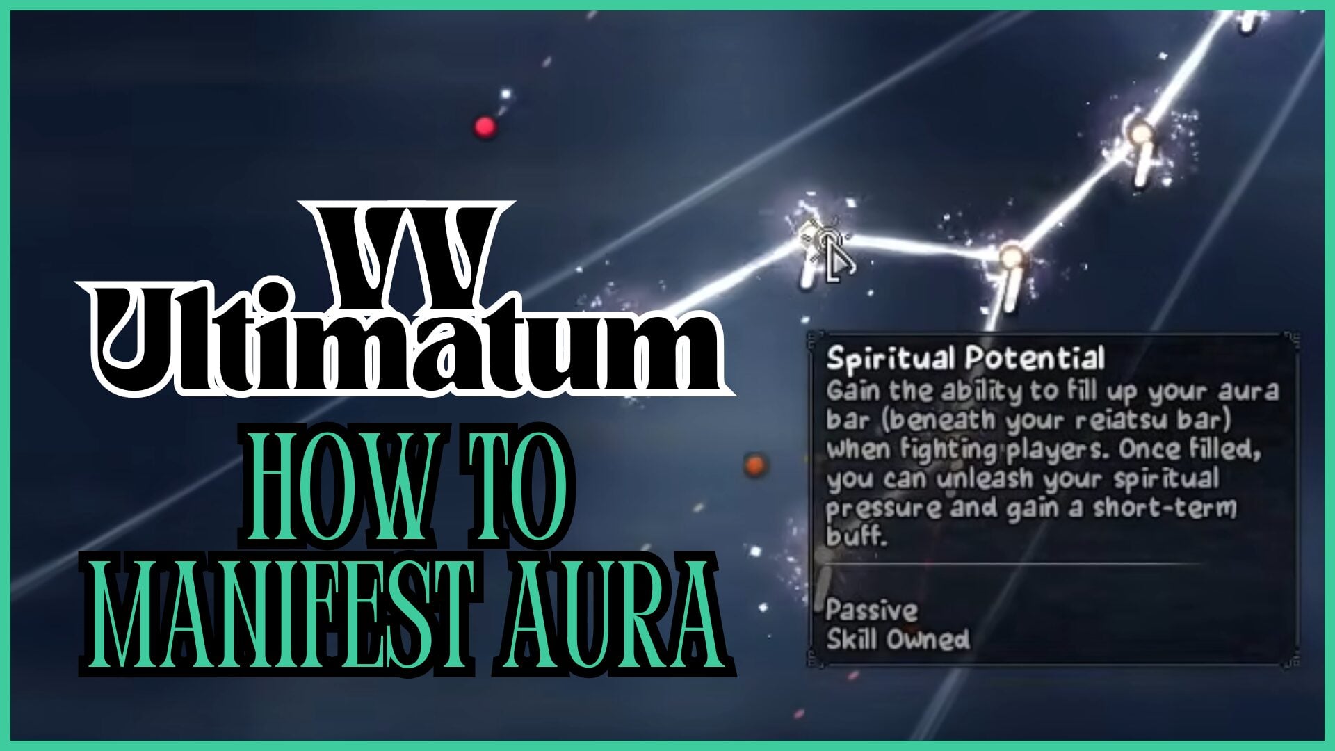 The required skill tree node to unlock the aura meter, mentioned in my How to Manifest Aura in V Ultimatum walkthrough.