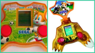 The Tails Sky Adventure and Soccer McDonald's Sonic Game Console toys. The Tails Sky Adventure and Soccer McDonald's Sonic Game Console toys.